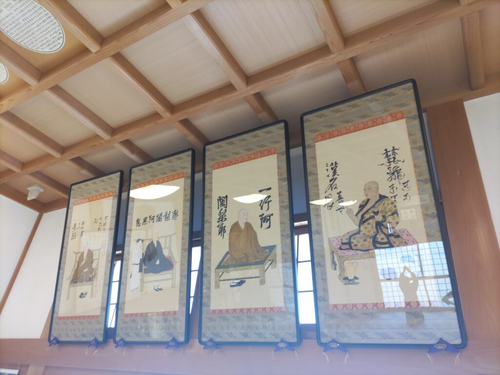 真言宗　八祖大師　東寺　京都　手描き　肉筆　額装　表装　四丁復元織　職人　お寺　寺院　四祖　阿闍梨　空海　弘法大師　1250年　記念事業