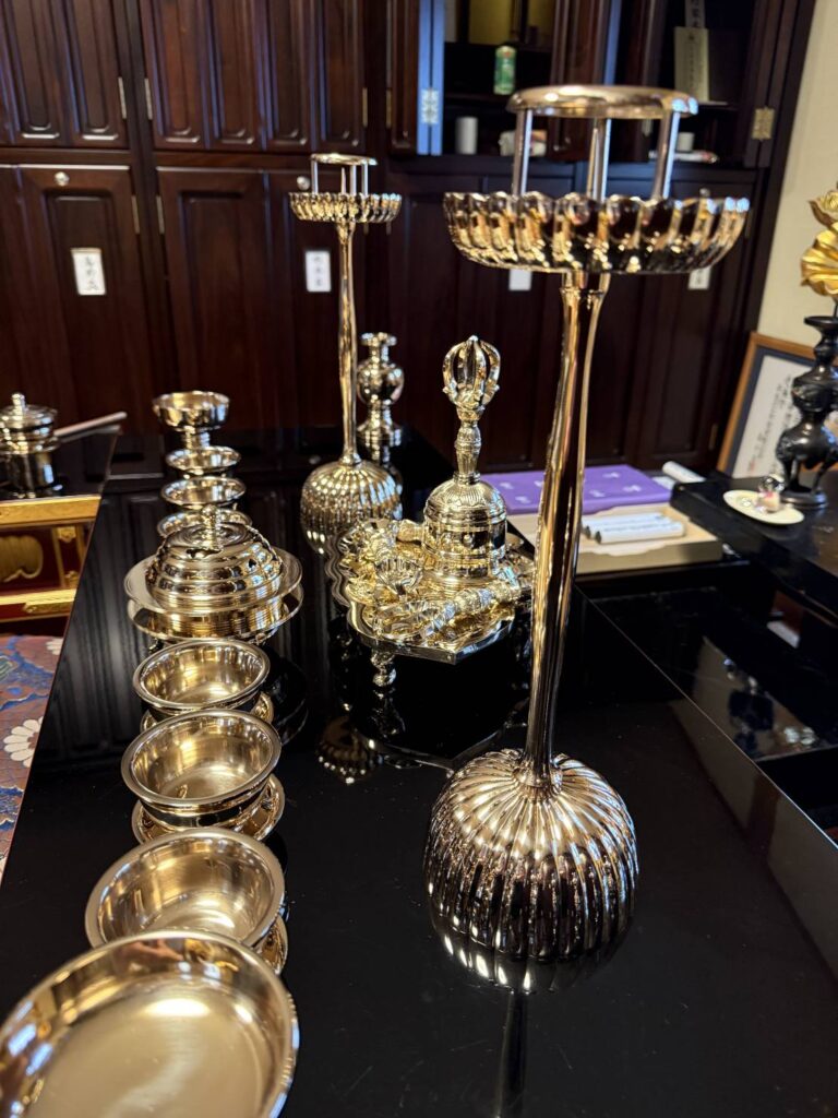 寺院用仏具 寺院用品 密教法具 密教用具 別誂仏具 オリジナル仏具 真言宗 弘法大師 京都製 愛媛県仏具 松山市仏具 お寺用仏具 職人